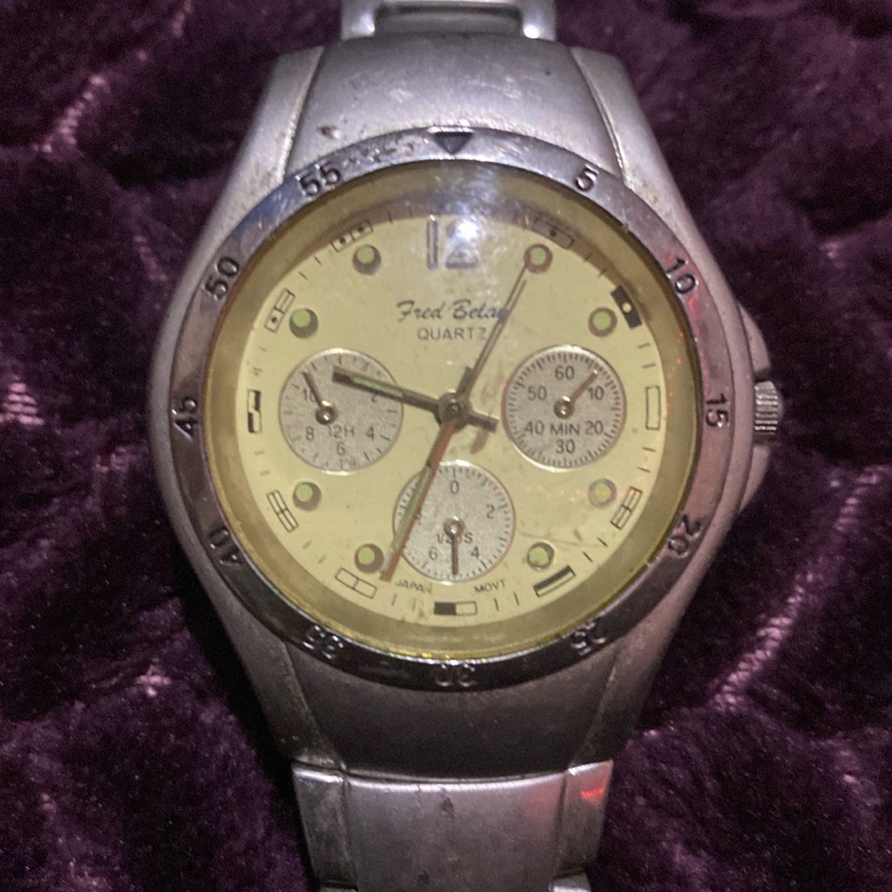 ☆ Like New! Fred Belay Men's Watch